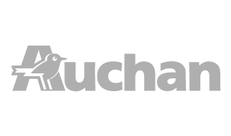 Logo Auchan - Client de l'agence Tout Com