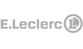 Logo de l'hypermarché Leclerc - Client de l'agence Tout Com