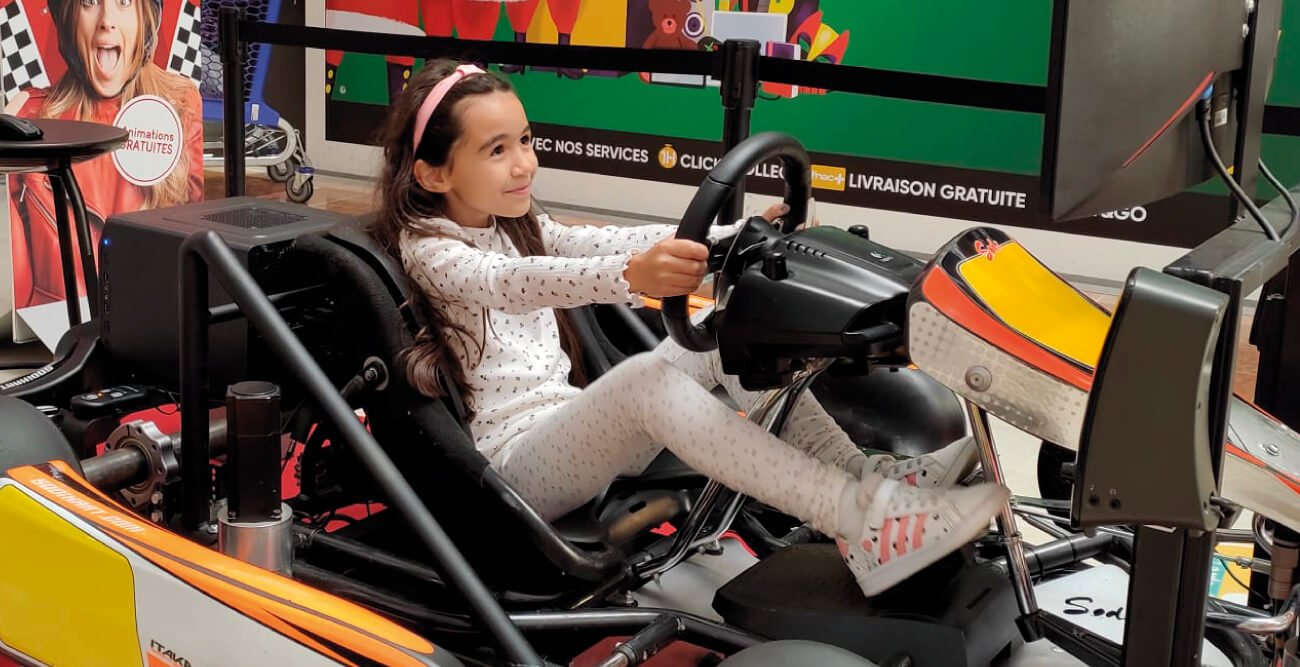 Simulateur de Karting - Fou de courses l'événement à sensations